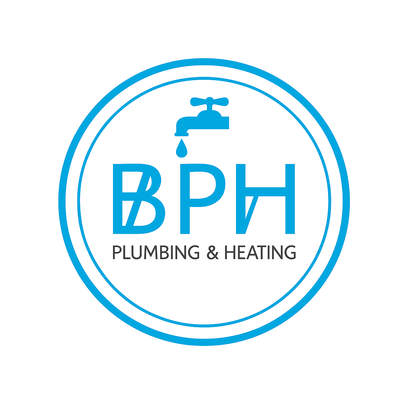 bph plumbing & heating logo upscaled transparent margin 20pct